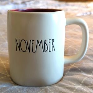 Rae Dunn November Mug
